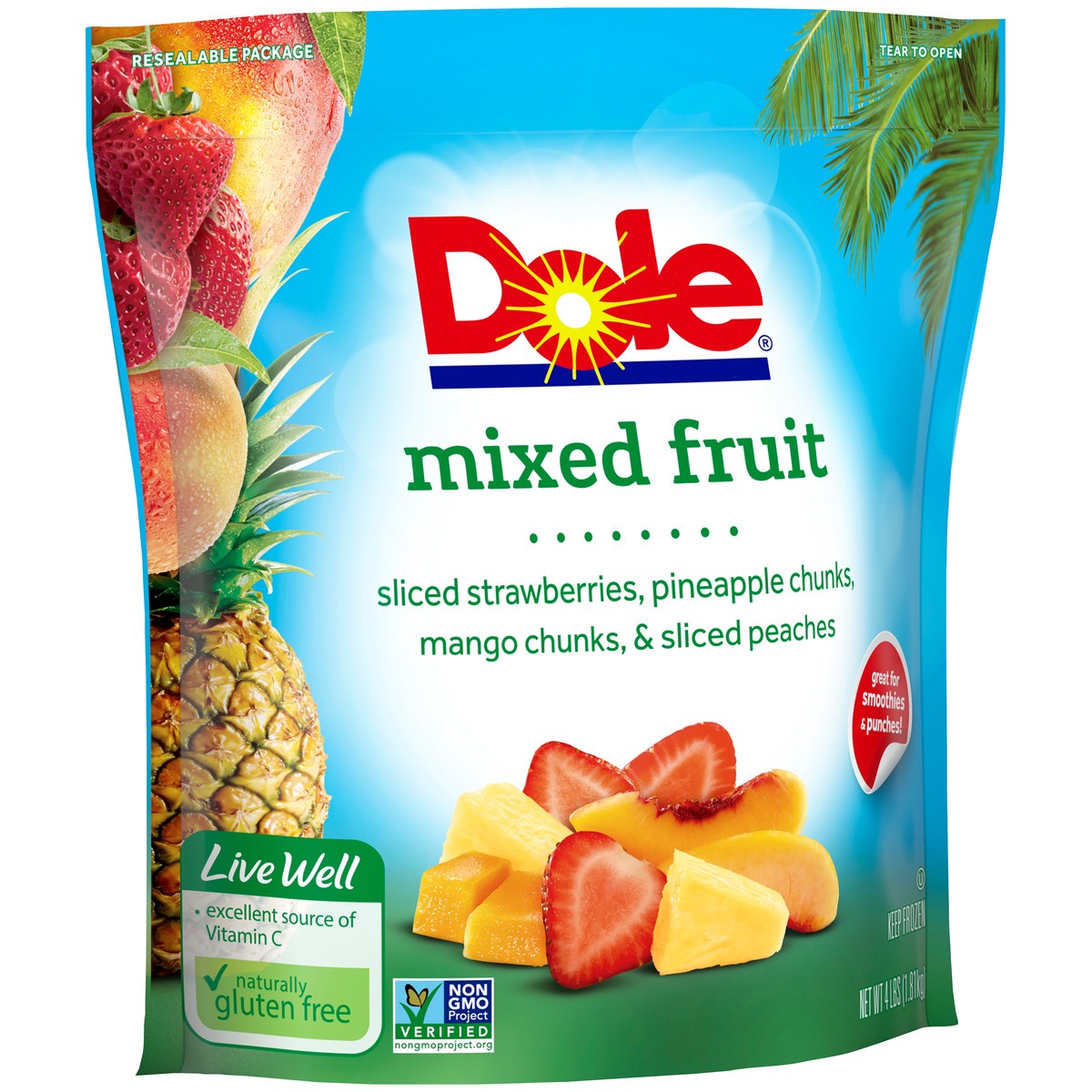 slide 8 of 9, Dole Mixed Fruit, 4 lb