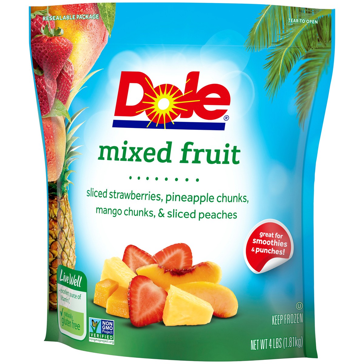 slide 7 of 9, Dole Mixed Fruit, 4 lb