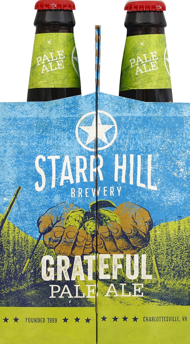 slide 2 of 4, Starr Hill Brewery Grateful™ Pale Ale, 6 Pack 12 fl. oz. Bottles, 6 ct