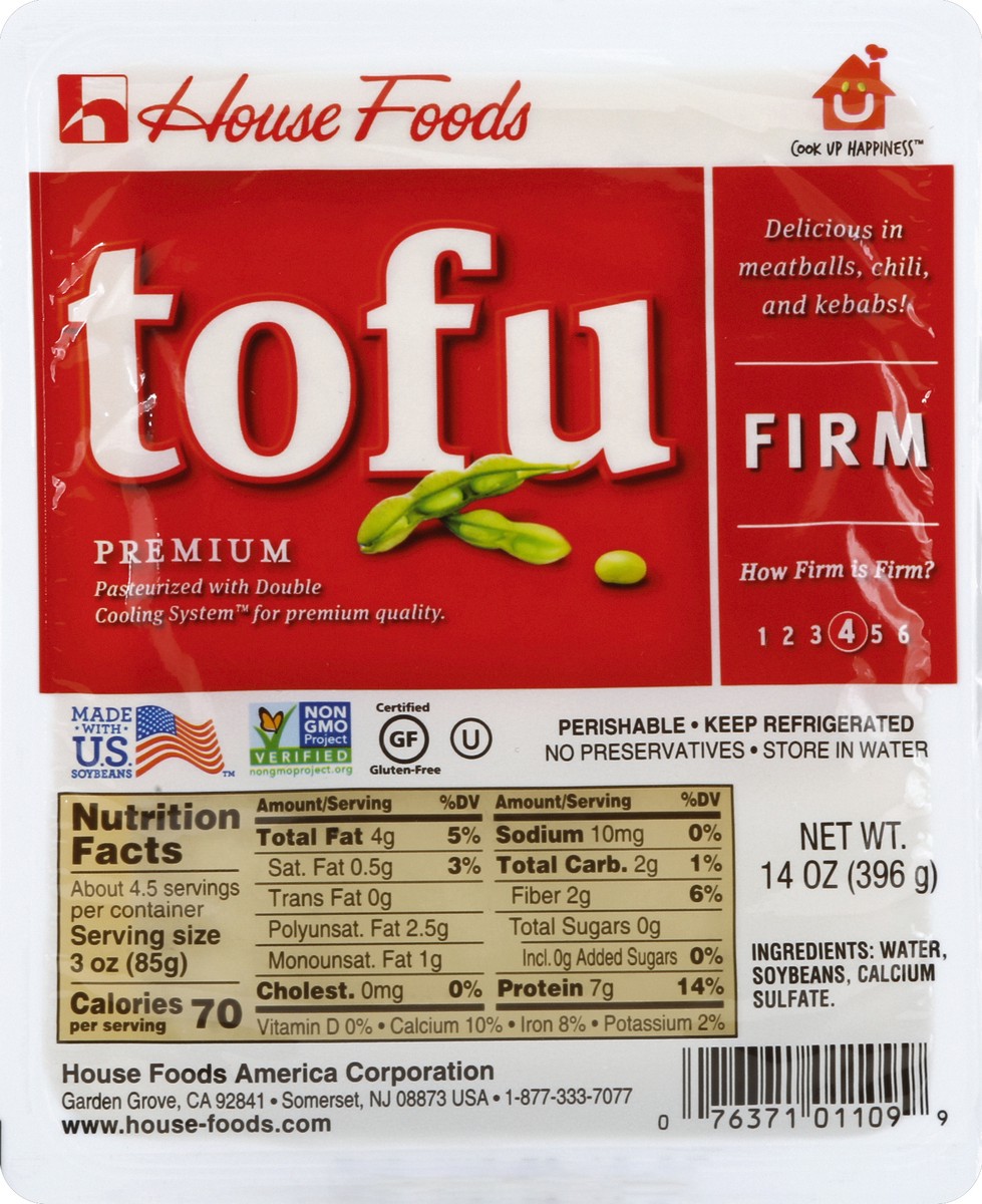 slide 1 of 7, House Foods Firm Tofu, 14 oz