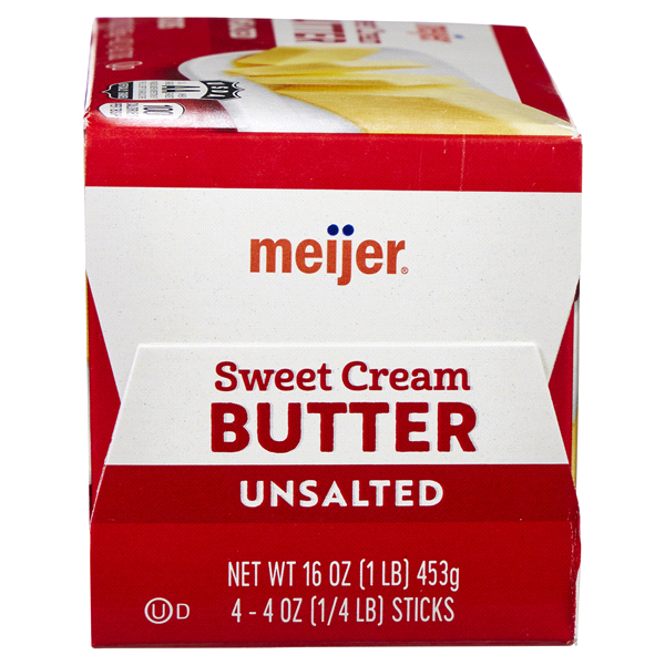 slide 3 of 29, Meijer Unsalted Butter Sticks, 16 oz