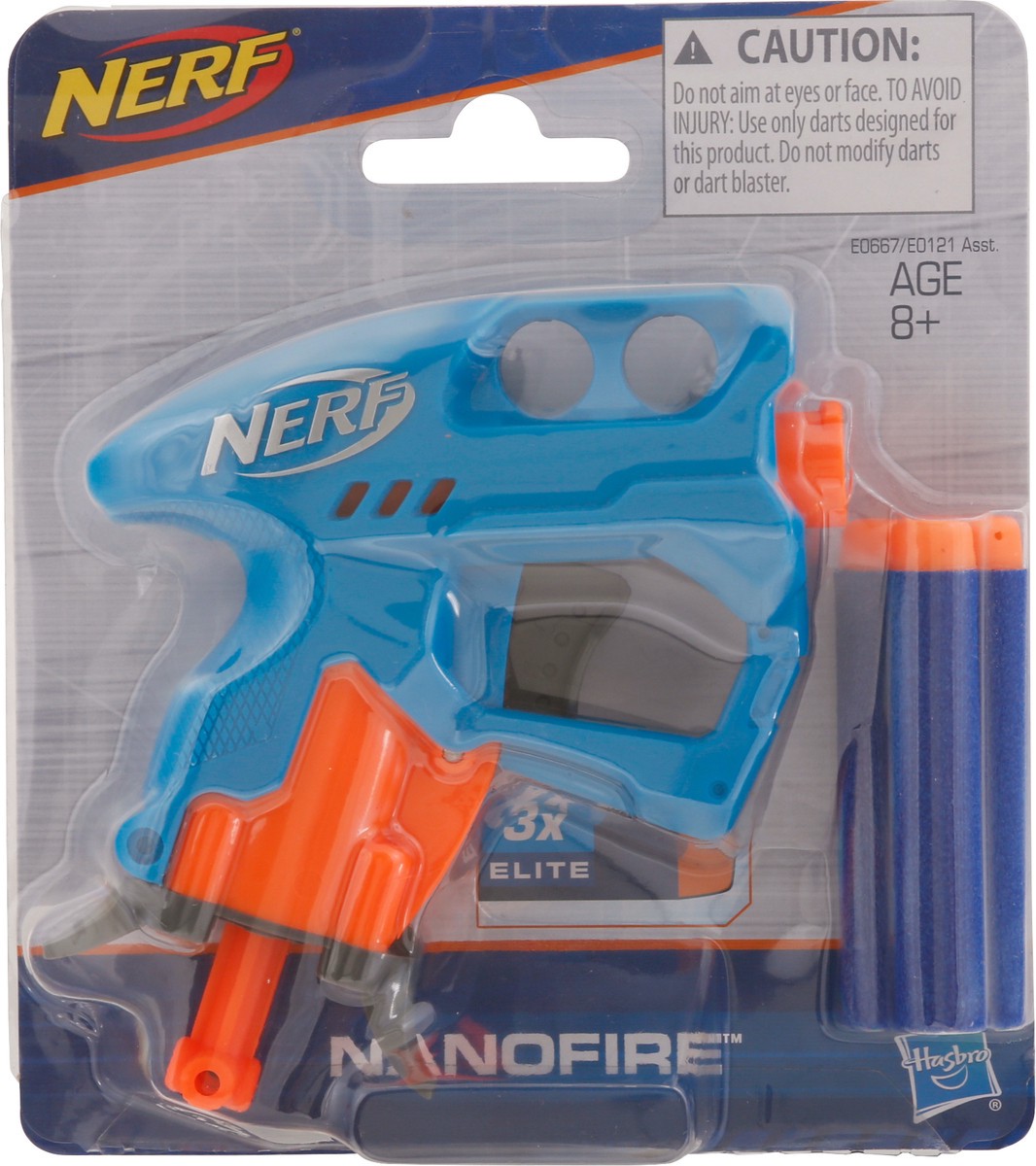 slide 6 of 9, Nerf Nanofire Age 8+ Toy Gun 1 ea, 1 ct