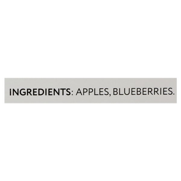 slide 5 of 13, That's it. 1 Apple + 20 Blueberries Fruit Bar 5 - 1.2 oz Bars, 5 ct