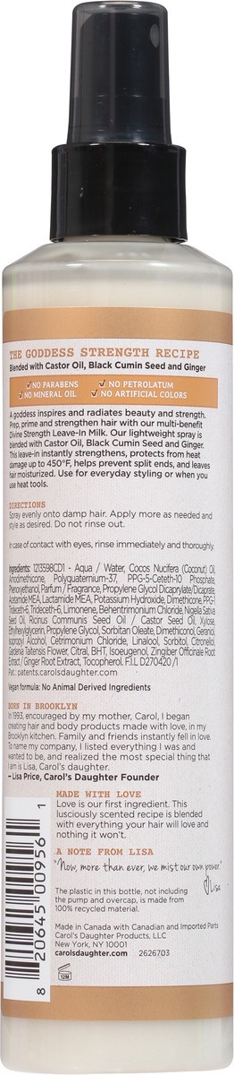slide 2 of 12, Carol's Daughter Goddess Strength Divine Strength Leave-In Milk 8.5 fl oz, 8.5 fl oz