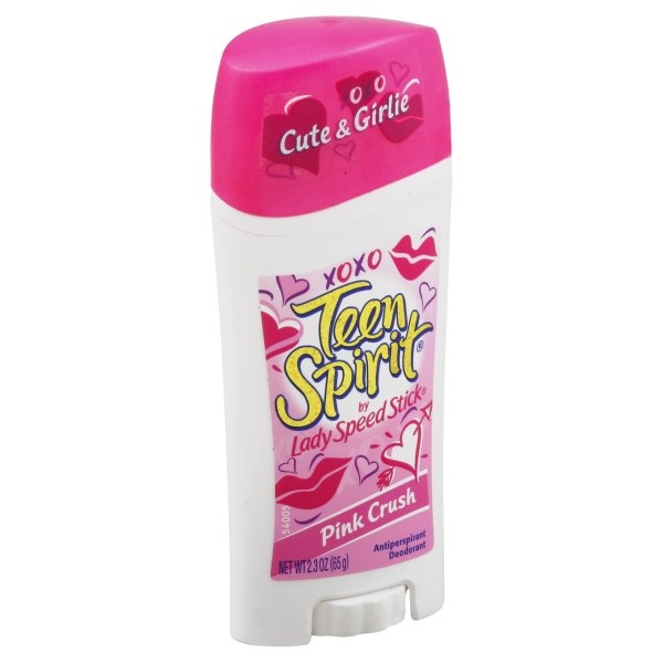 slide 1 of 1, Teen Spirit Pink Crush Antiperspirant Deodorant, 2.3 oz