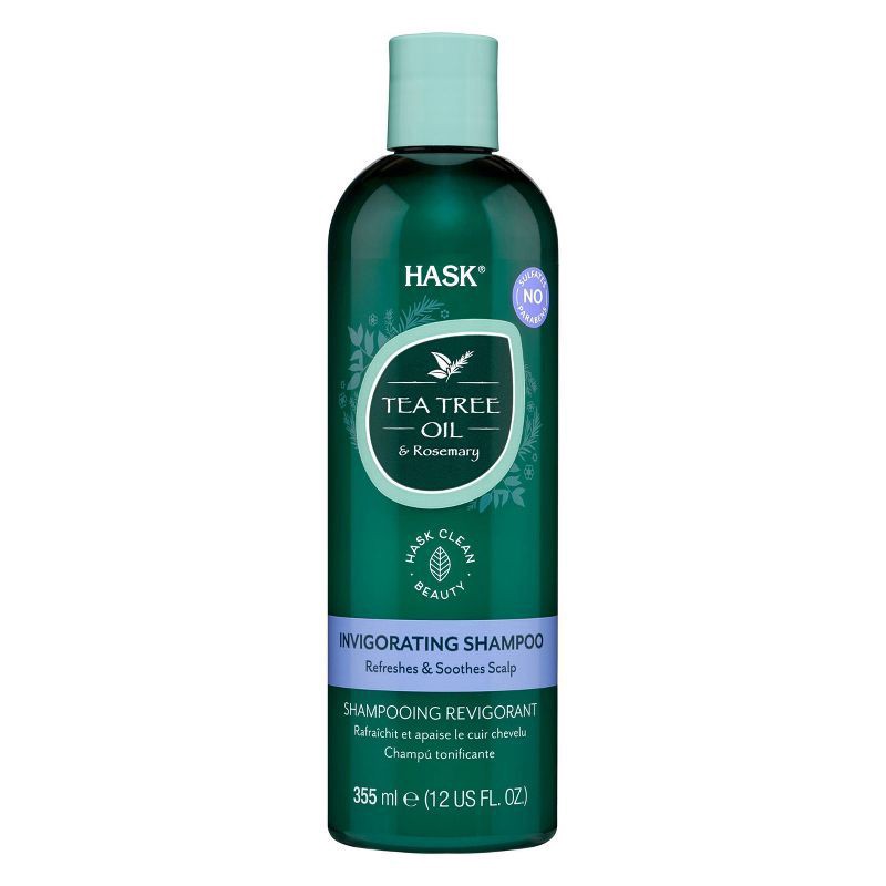 slide 1 of 4, Hask Tea Tree Oil & Rosemary Invigorating Shampoo, 12 oz