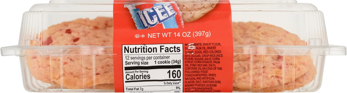 slide 13 of 14, ICEE Cherry Sugar Cookies 14 oz, 14 oz