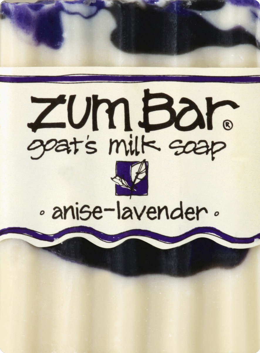 slide 4 of 4, Indigo Wild Anise-Lavender Zum Bar Goats Milk Soap, 3 oz