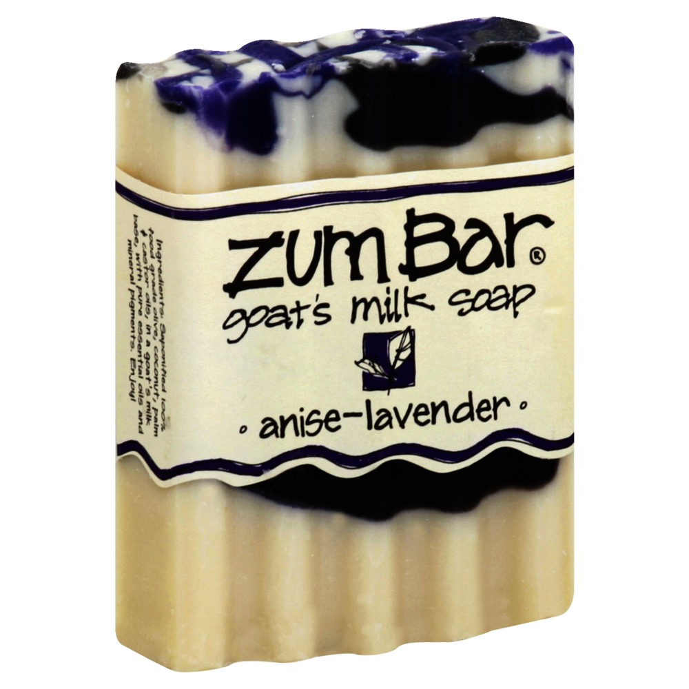 slide 1 of 4, Indigo Wild Anise-Lavender Zum Bar Goats Milk Soap, 3 oz