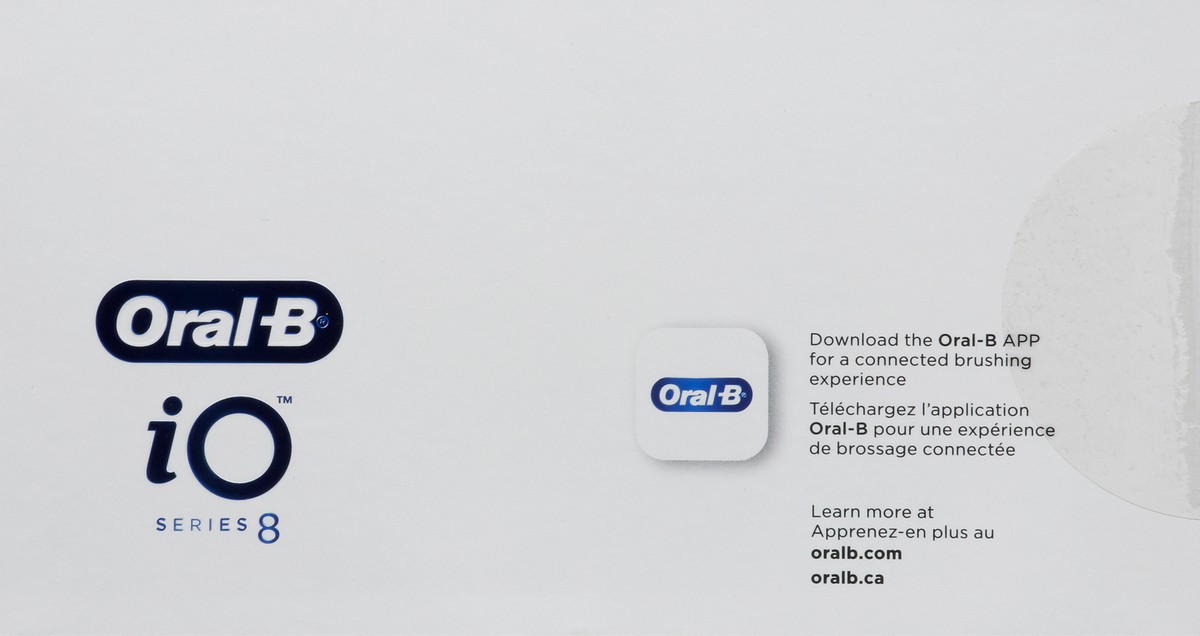 slide 5 of 11, Oral-B iO Series 8 Black Onyx Rechargeable Toothbrush 6 Pieces, 1 ea