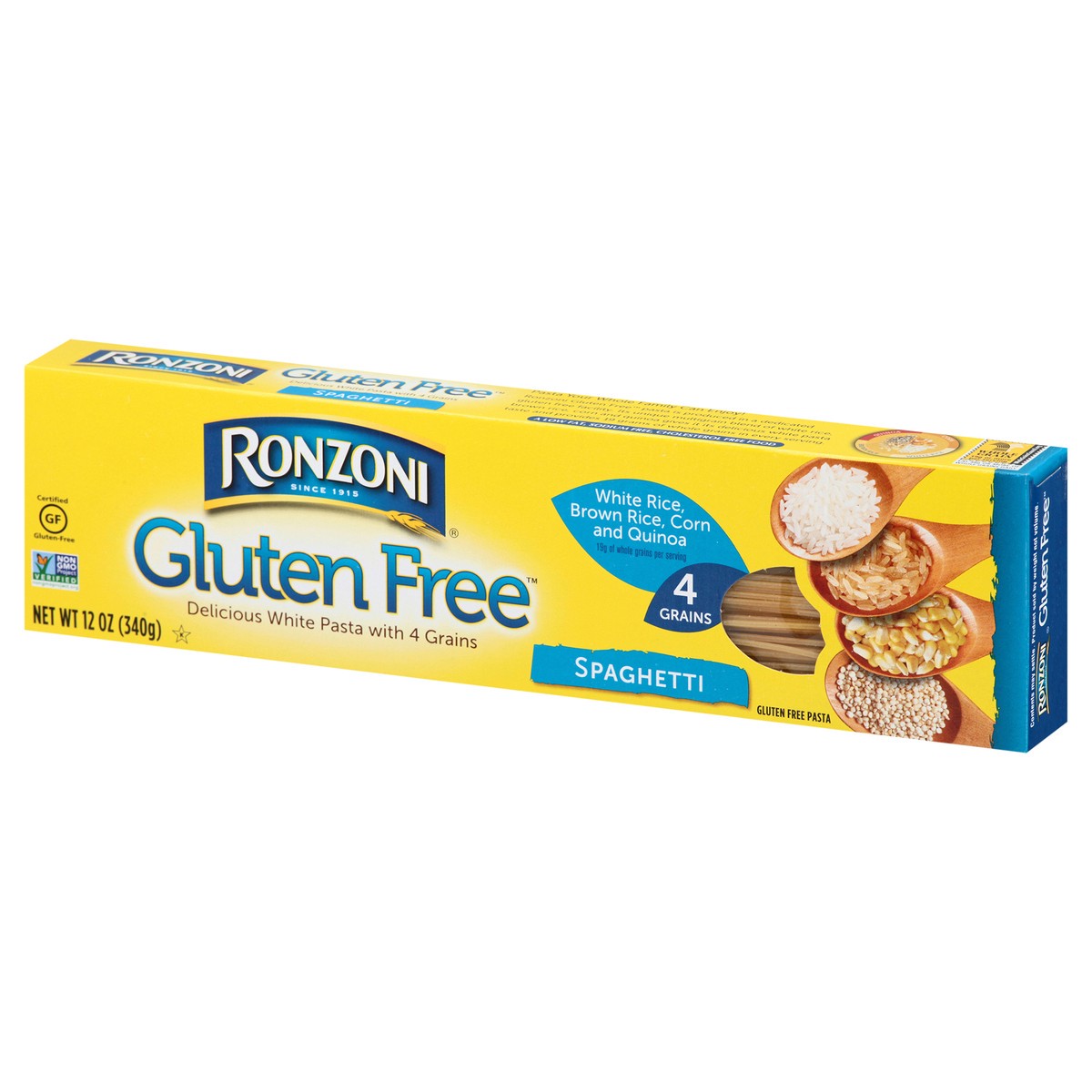 slide 4 of 9, Ronzoni Gluten Free Spaghetti, 12 oz