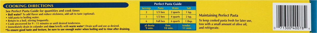 slide 8 of 9, Ronzoni Gluten Free Spaghetti, 12 oz