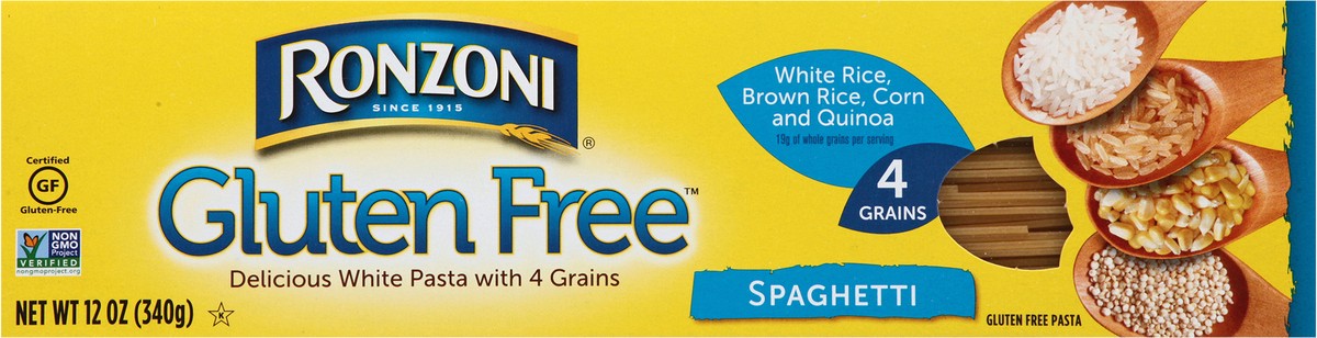 slide 9 of 9, Ronzoni Gluten Free Spaghetti, 12 oz