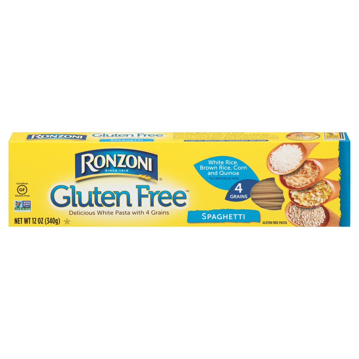 slide 1 of 1, Ronzoni Gluten Free Spaghetti, 12 oz