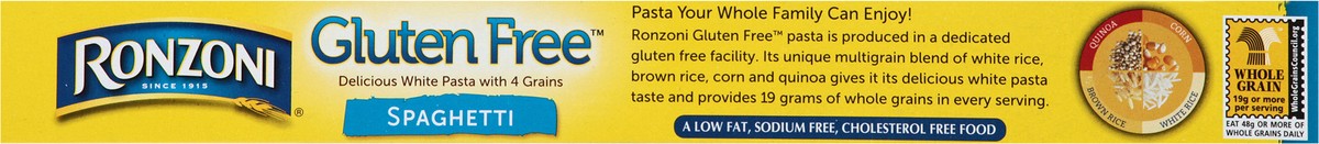 slide 5 of 9, Ronzoni Gluten Free Spaghetti, 12 oz