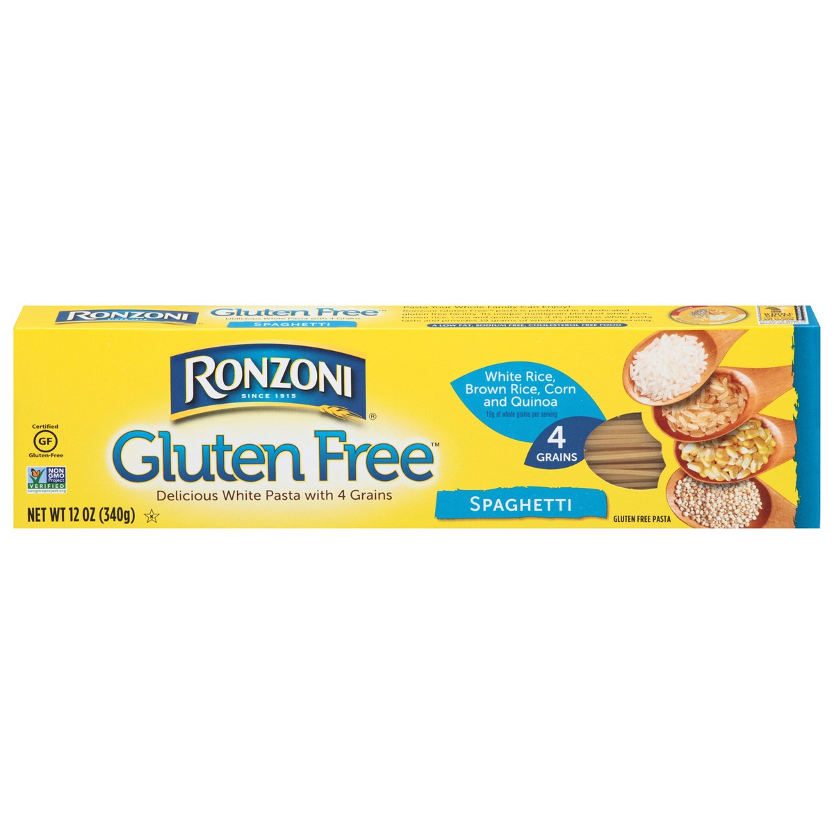 slide 1 of 9, Ronzoni Gluten Free Spaghetti, 12 oz