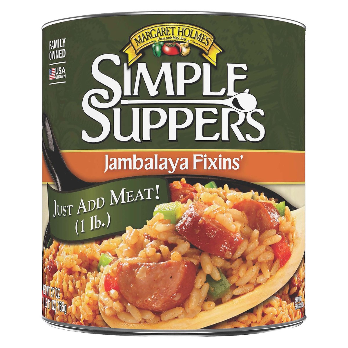 slide 2 of 10, Margaret Holmes Simple Suppers Jambalaya Fixins, 27 oz