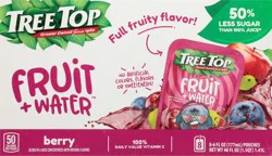 Tree Top Fruit + Water Berry Juice - 8 ct