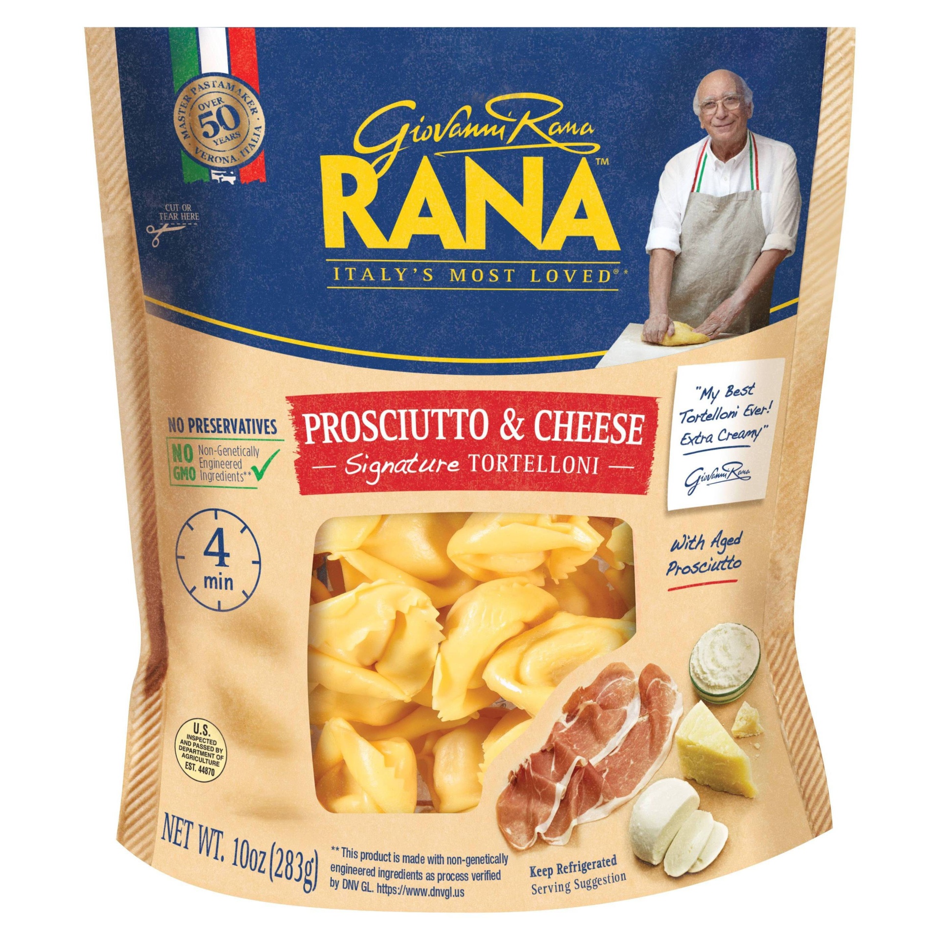 slide 1 of 7, Rana Prosciutto & Cheese Tortelloni - 10oz, 10 oz