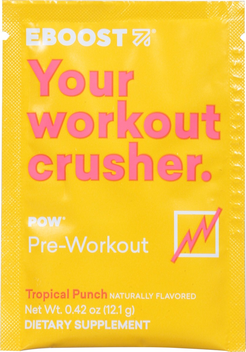 slide 4 of 14, EBOOST Tropical Ranch Pre-Workout 0.42 oz, 1 ct