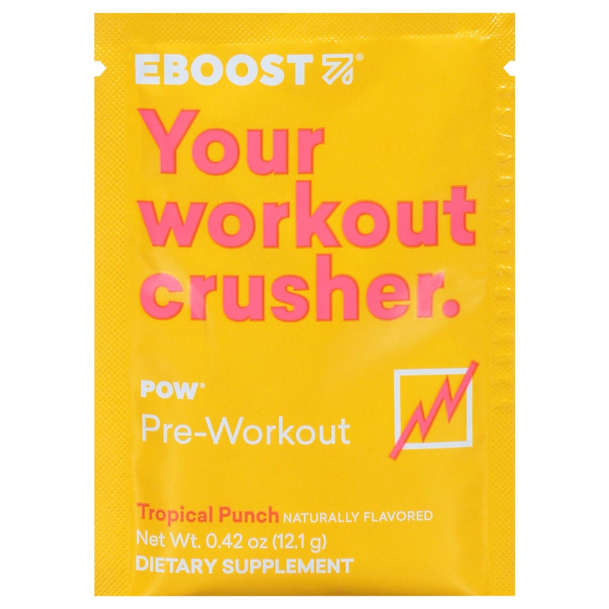 slide 1 of 14, EBOOST Tropical Ranch Pre-Workout 0.42 oz, 1 ct