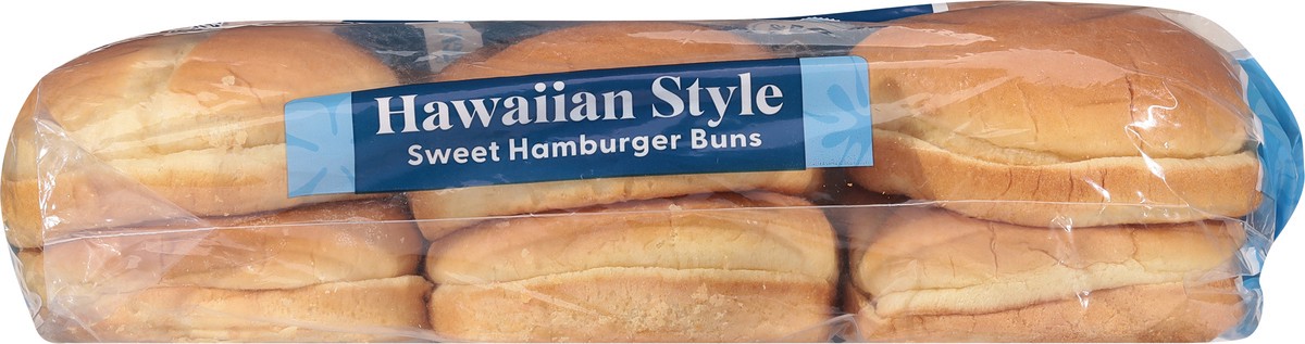 slide 14 of 14, First Street Hawaiian Style Hamburger Buns, 31.5 oz