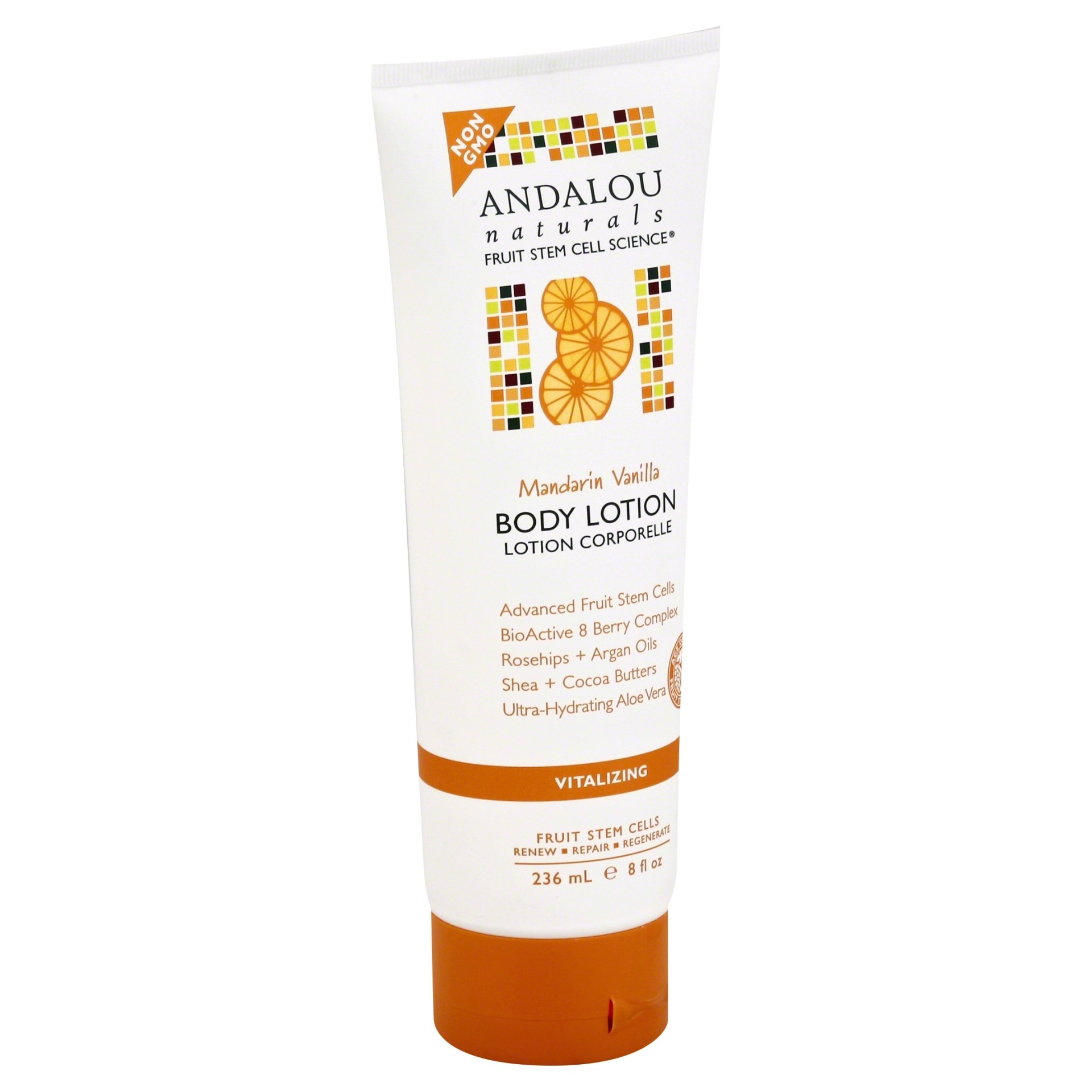 slide 1 of 1, Andalou Naturals Mandarin Vanilla Vitalizing Body Lotion, 8 fl oz