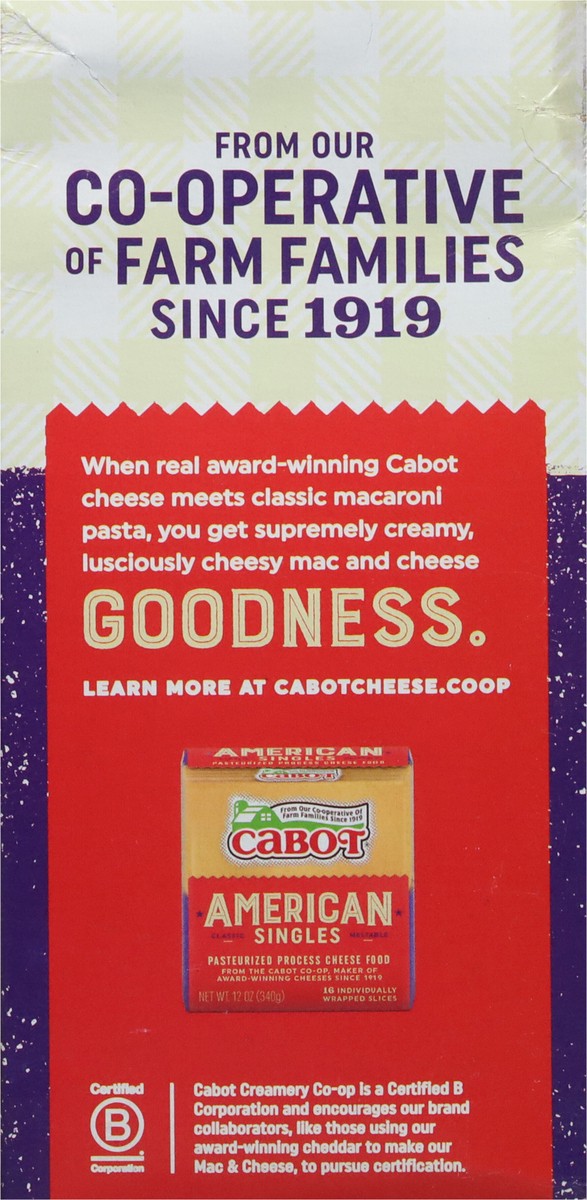 slide 5 of 9, Cabot American Original Macaroni & Cheese 6.25 oz, 6.25 oz