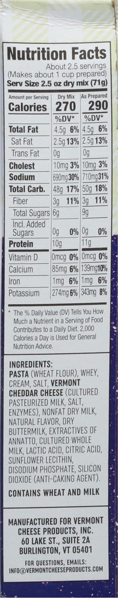 slide 8 of 9, Cabot American Original Macaroni & Cheese 6.25 oz, 6.25 oz