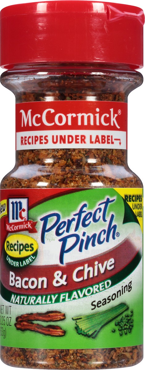 McCormick Perfect Pinch Bacon & Chive Seasoning - Shop Spice Mixes at H-E-B