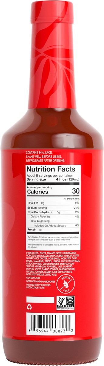 slide 7 of 8, Q Mixers Bloody Mary Mix - 32 oz, 32 oz