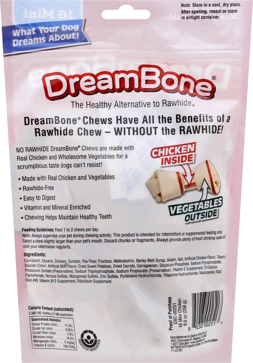 slide 3 of 11, Dreambone Vegetable And Chicken Chews, 16 Ct, 1 ct