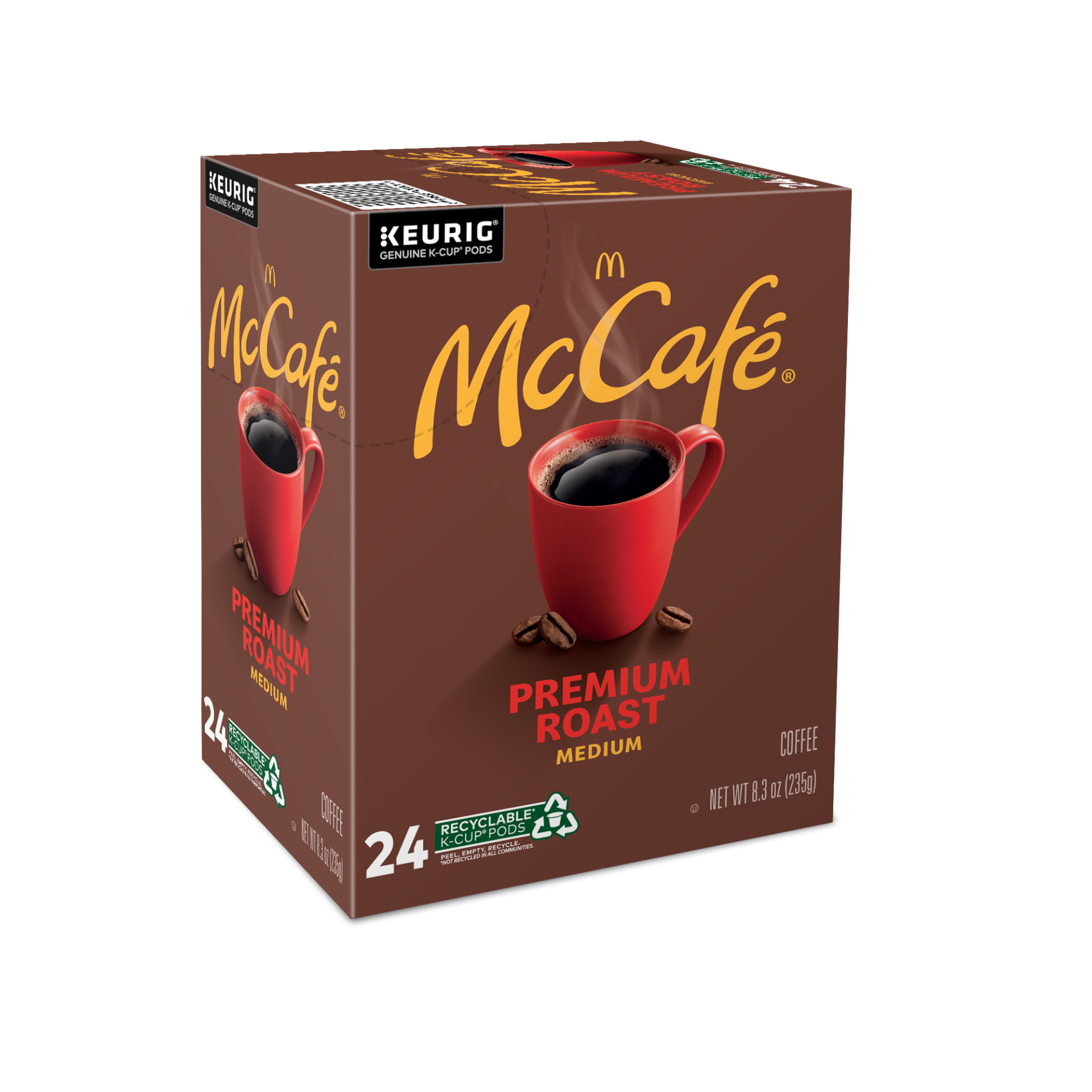 slide 4 of 5, McCafé Premium Roast Coffee K-Cup Pods - 24 ct, 24 ct