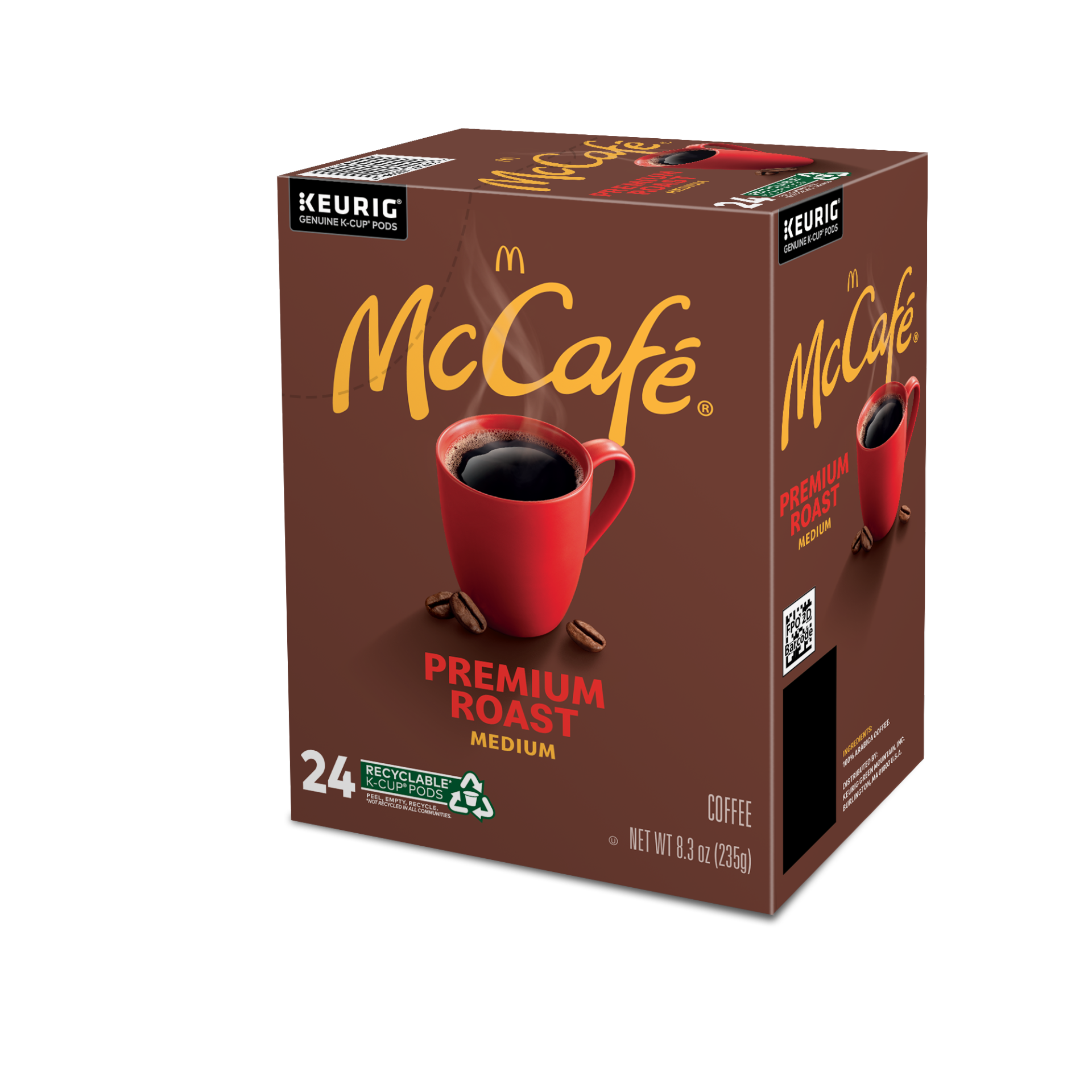 slide 3 of 5, McCafé Premium Roast Coffee K-Cup Pods - 24 ct, 24 ct