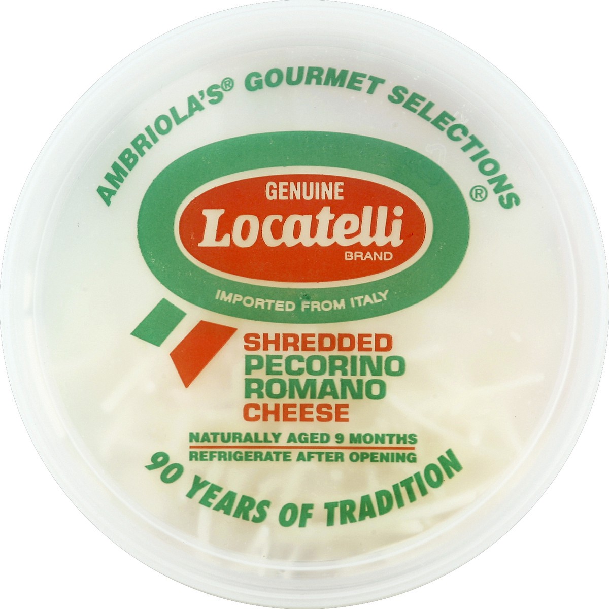 slide 2 of 4, Locatelli Shredded Pecorino Romano Cheese 5 oz, 5 oz