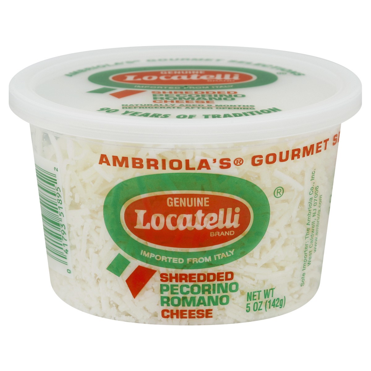 slide 3 of 4, Locatelli Shredded Pecorino Romano Cheese 5 oz, 5 oz