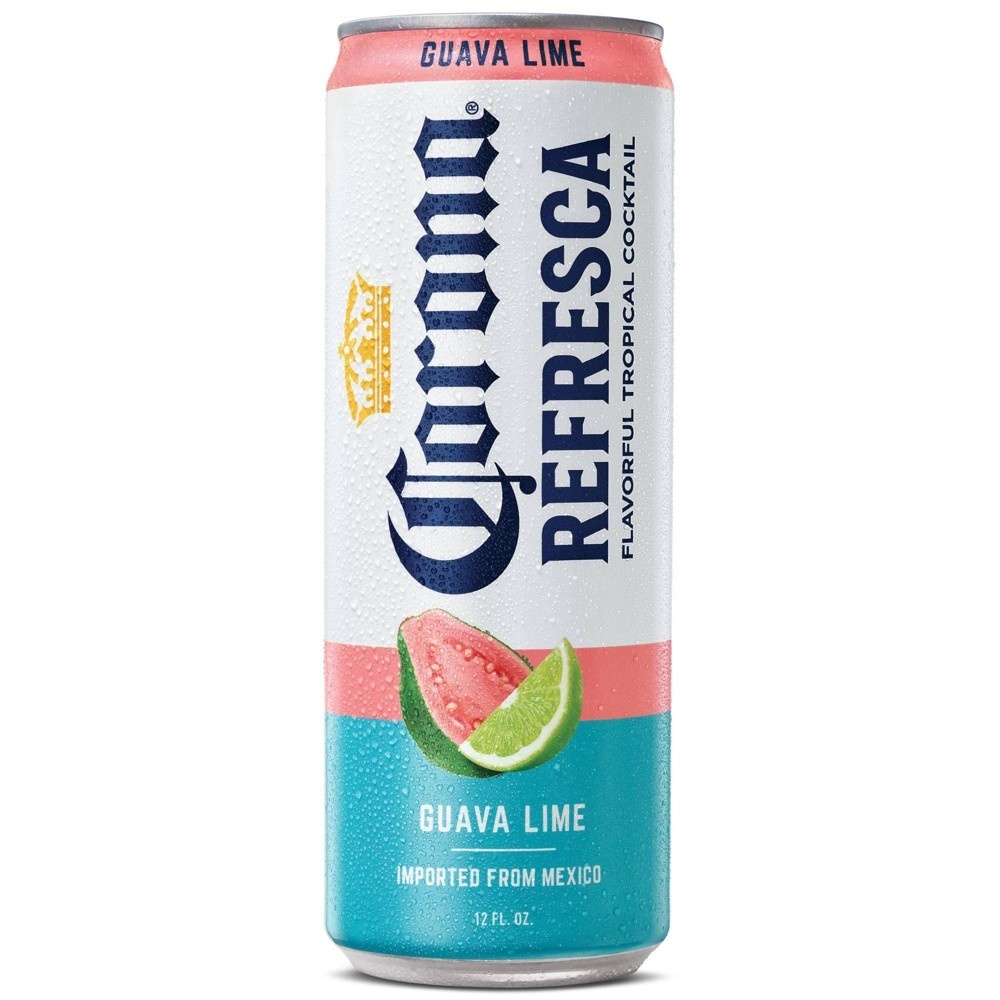 slide 5 of 6, Corona Refresca Variety Pack with Guava Lime, Passionfruit Lime, and Coconut Lime Spiked Tropical Cocktail, 12 ct; 12 oz