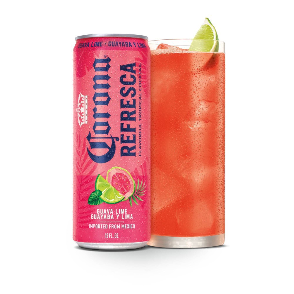 slide 34 of 113, Corona Refresca Hard Tropical Punch Variety Pack Cans, 144 fl oz