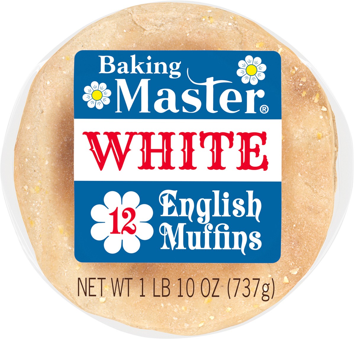 slide 6 of 9, Baking Master Master White English Muffins, 12 count, 26 oz, 12 ct