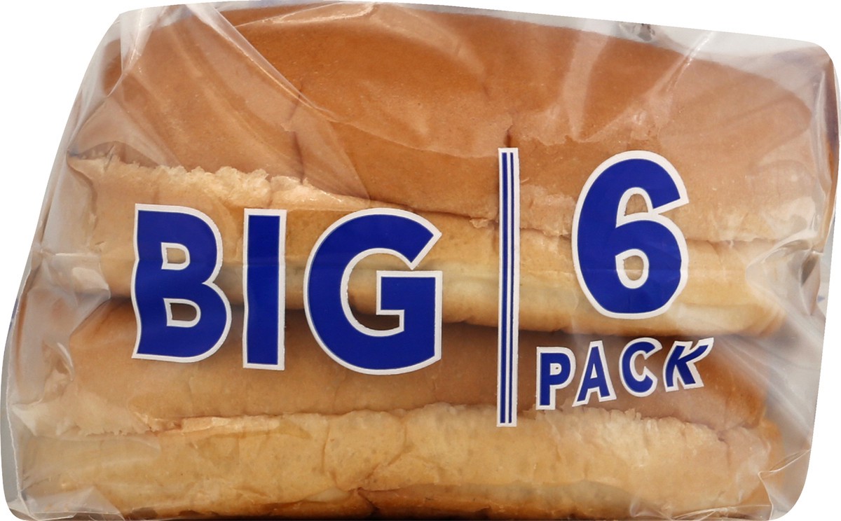 slide 1 of 5, Lewis Special Recipe Big 6 Pack Buns 6 ea, 16 oz