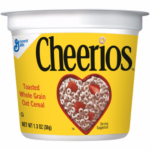 slide 1 of 1, Cups - Cheerios, 6 ct