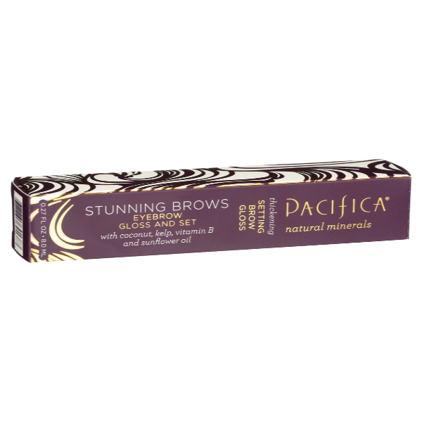 slide 1 of 1, Pacifica Stunning Brows Clear Eyebrow Gloss And Set, 0.25 oz