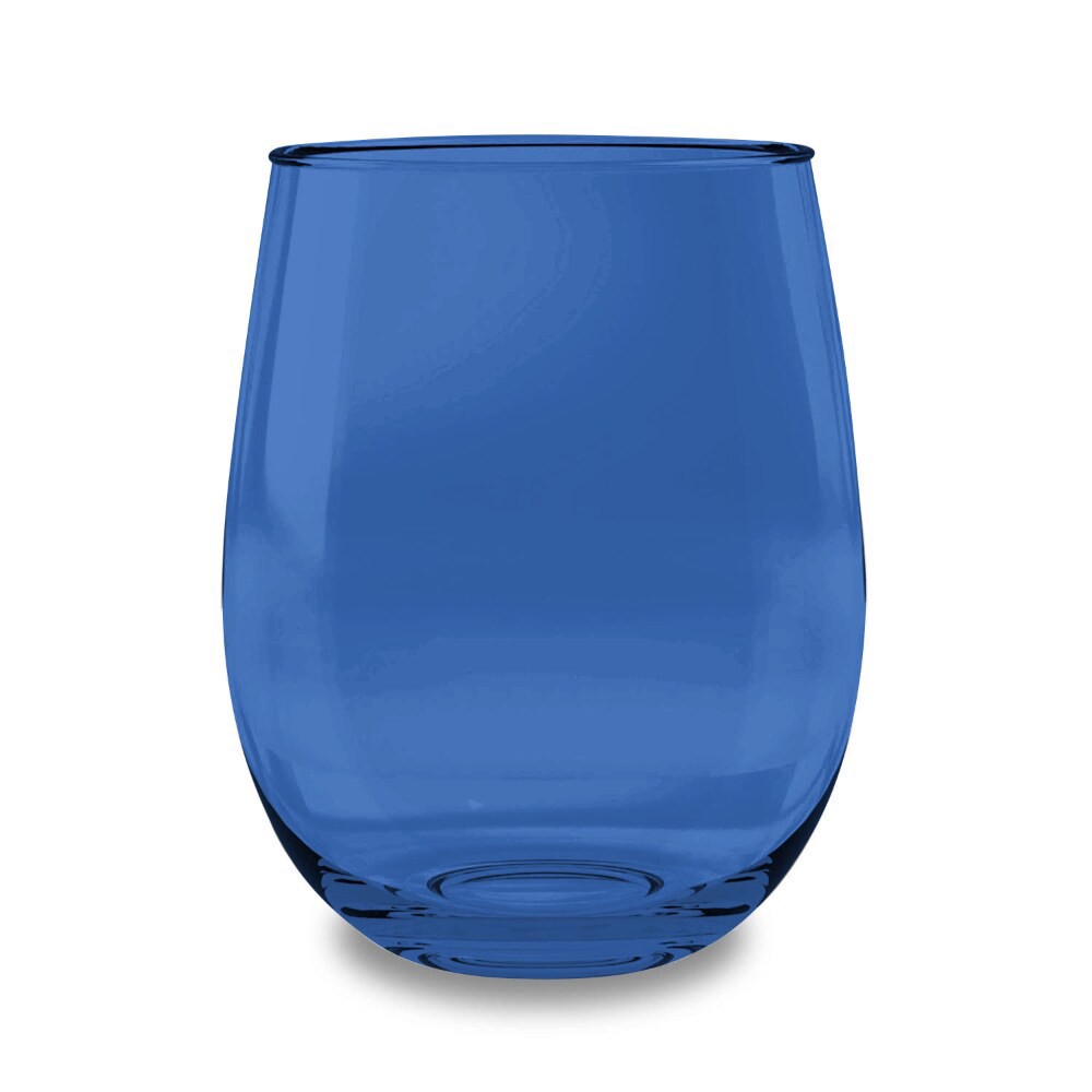 slide 1 of 1, Tarhong Montana Stemless Glass - Cobalt, 1 ct