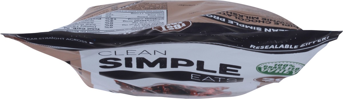 slide 8 of 9, Clean Simple Eats Chocolate Brownie Batter Protein 36 oz, 36 oz