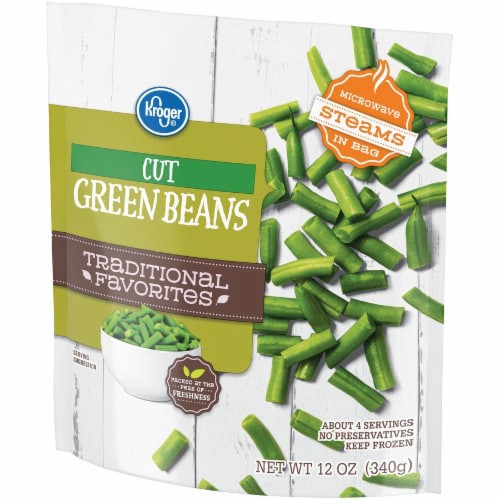 slide 3 of 3, Kroger Traditional Favorites Cut Green Beans, 12 oz