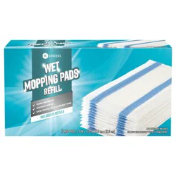 Se Grocers Unscented Wet Mop Pad Refills 15 Count
