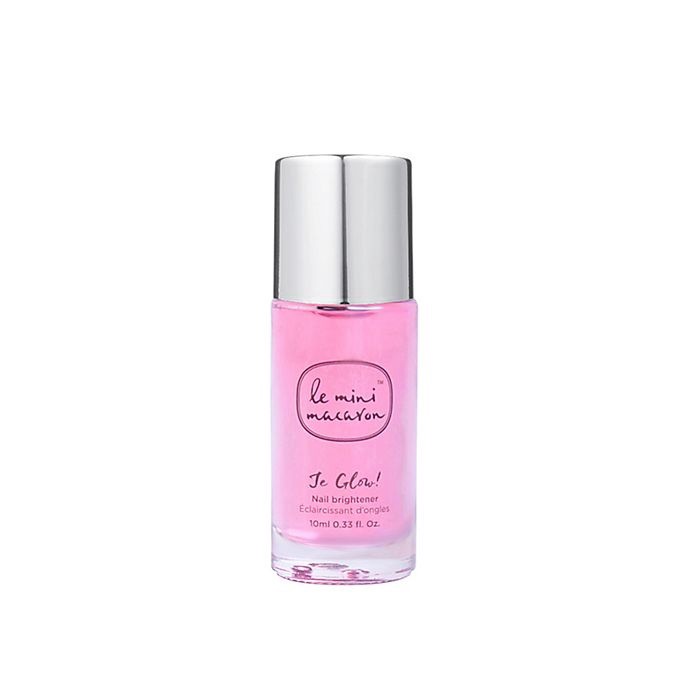 slide 2 of 3, Le Mini Macaron''Je Glow'' Nail Brightener, 0.33 fl. oz.