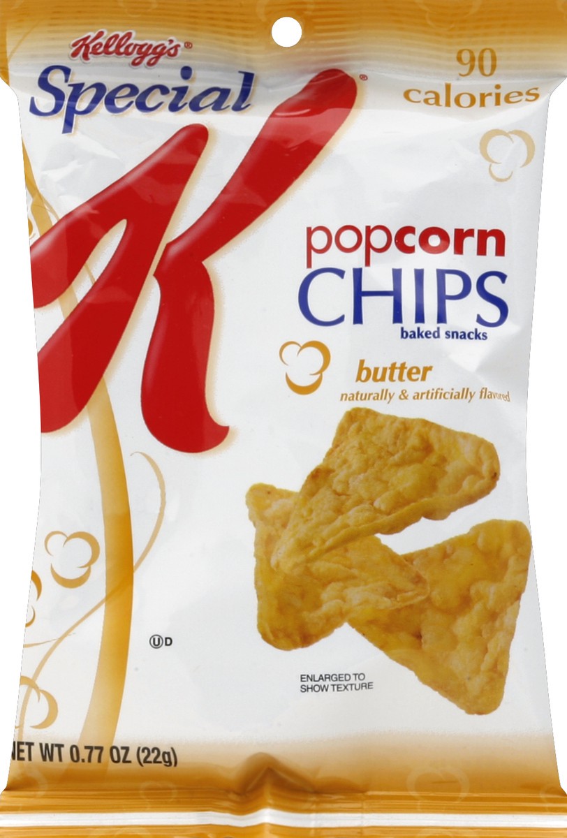 slide 5 of 6, Kellogg's Special K Butter Flavored Popcorn Chips, 0.77 oz