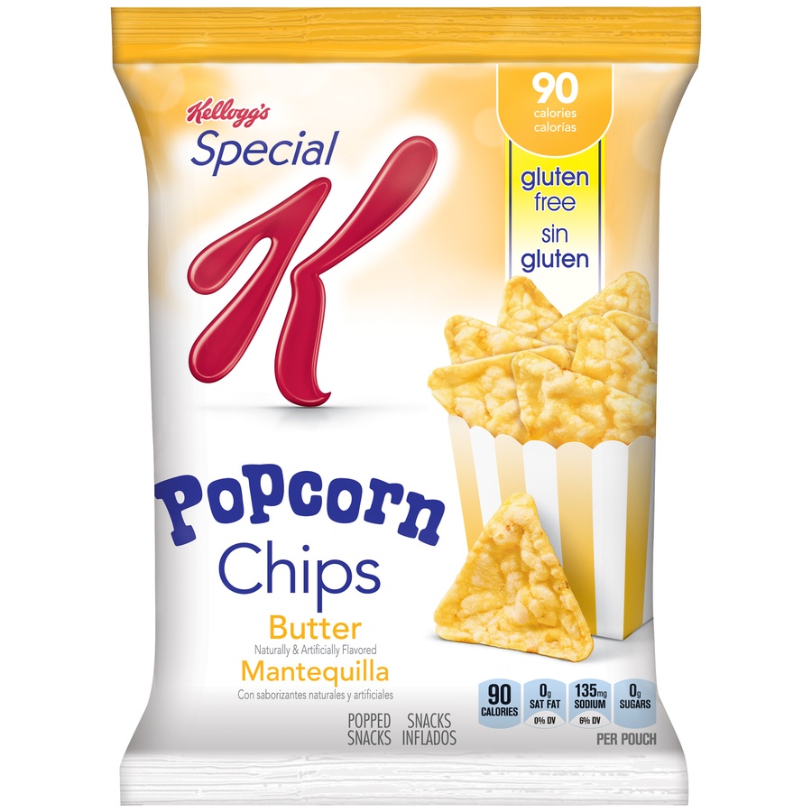slide 1 of 6, Kellogg's Special K Butter Flavored Popcorn Chips, 0.77 oz