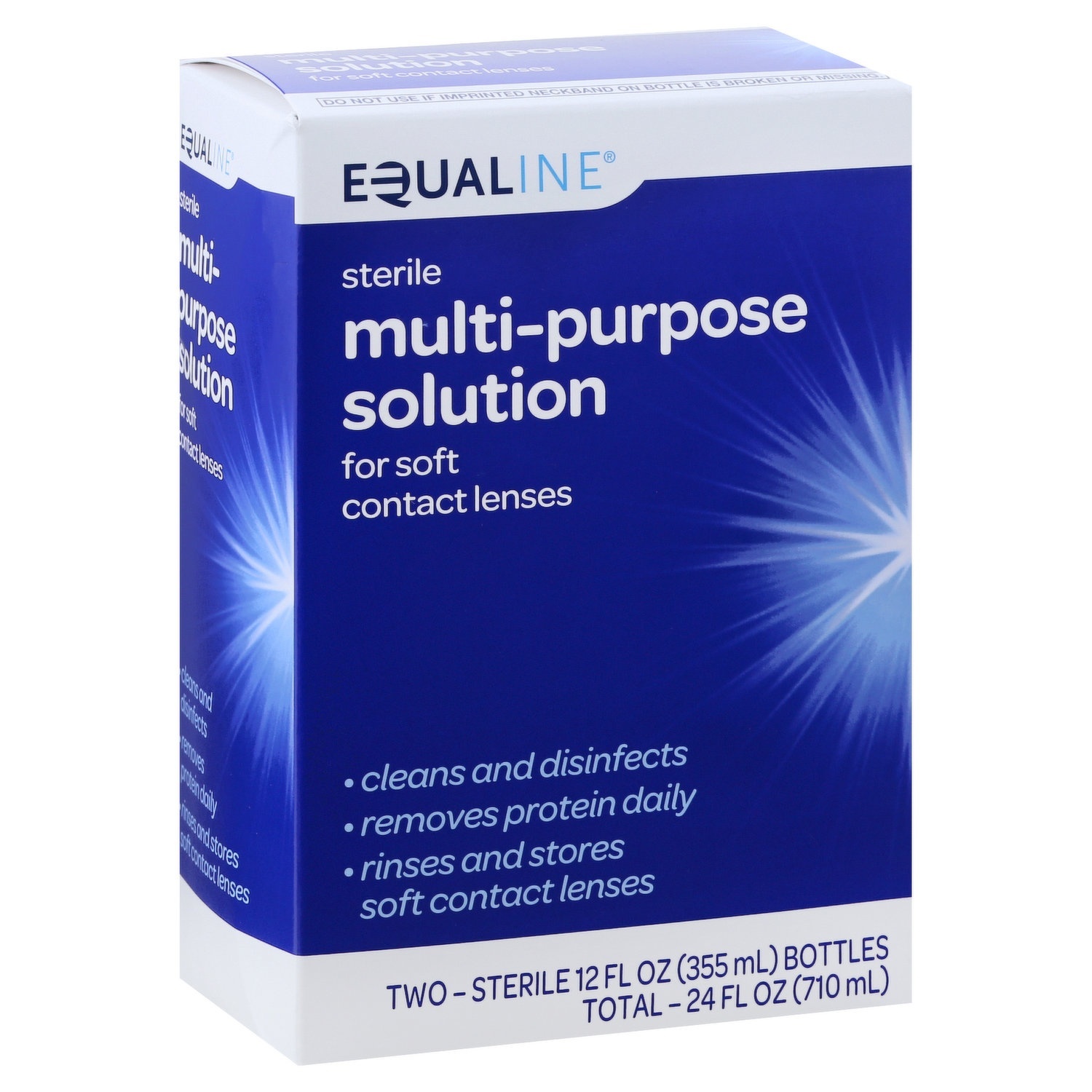 slide 1 of 1, Equaline Multi Purpose Solution, 24 oz